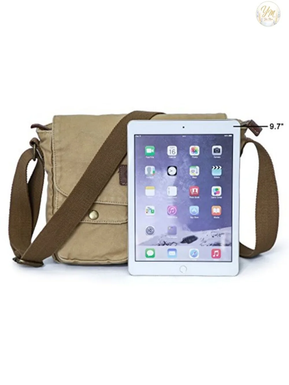 Canvas Messenger Bag Crossbody Shoulder Bag Military Satchel